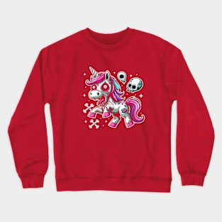 Gothic Unicorn Fantasy Crewneck Sweatshirt